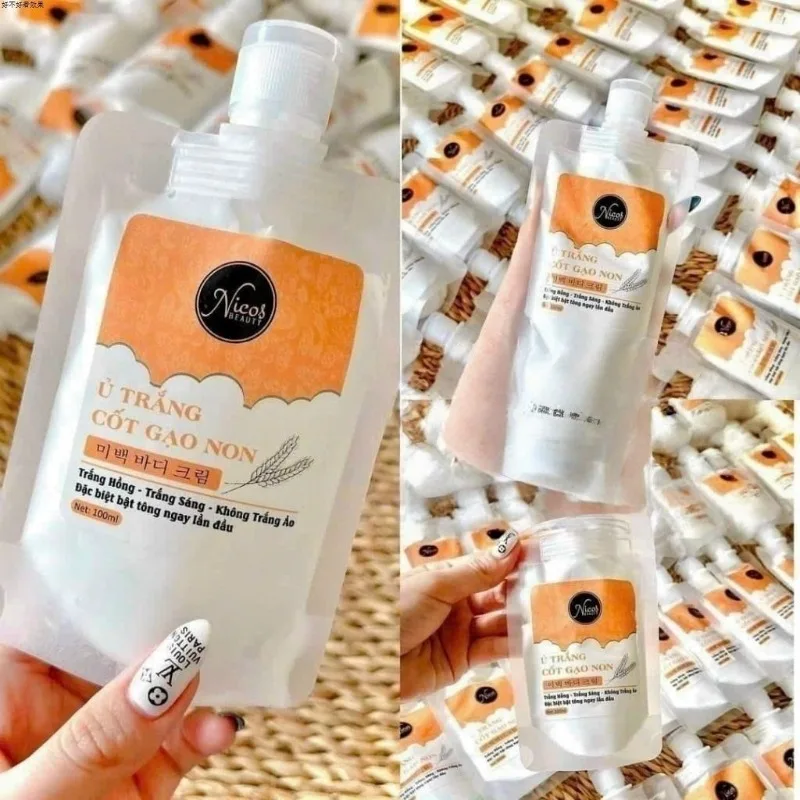 Targets Hyperpigmentation Improves Skin Clarity for Balanced Youthful Appearance - U Trang Cot Gao Non Trang Hong Trang Sang