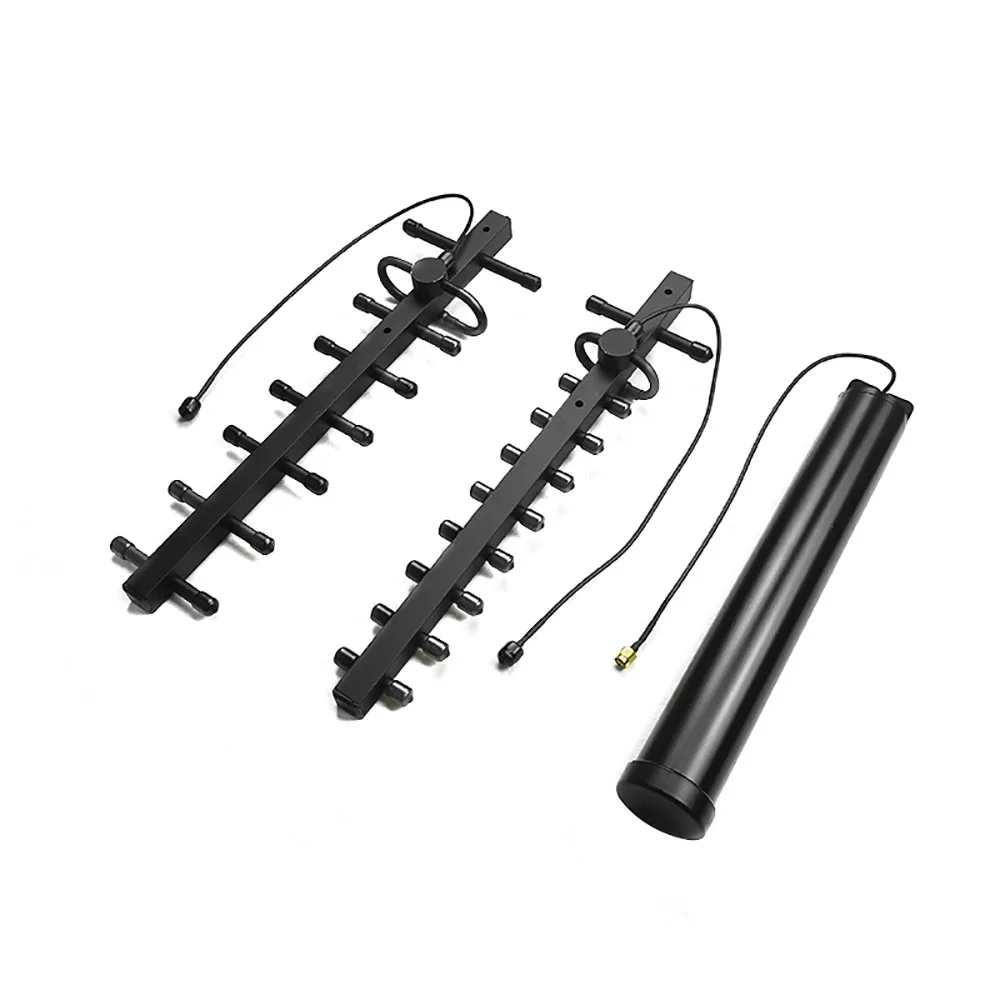 Imagem -02 - Antena Direcional Yagi 1.5ghz 2.4ghz 5.8ghz 12db 10db para Drone Módulo de Antena para Wifi Gps Amplificador de Potência rf 10w 20w