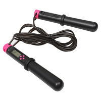 Portable Jump Rope Electric Counting Timer for Workout Game Children Adult Bedroom Outdoor Non Slip Handle Easy Hold Counter