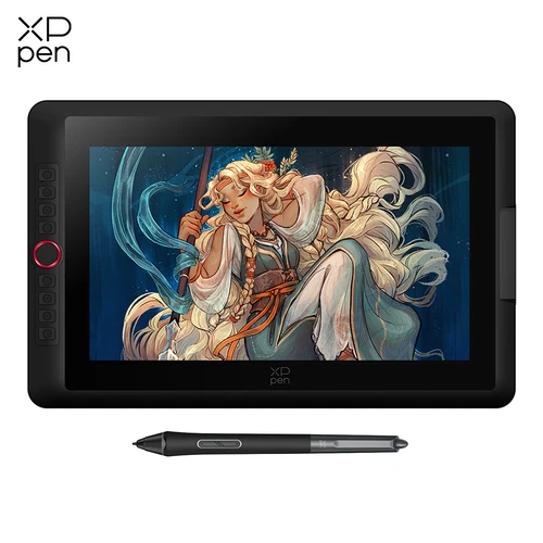 XPPen Artist 15,6 Pro V2 tableta de dibujo 16K niveles de presión Monitor gráfico animación Digital tablero de dibujo creación de diseño artístico