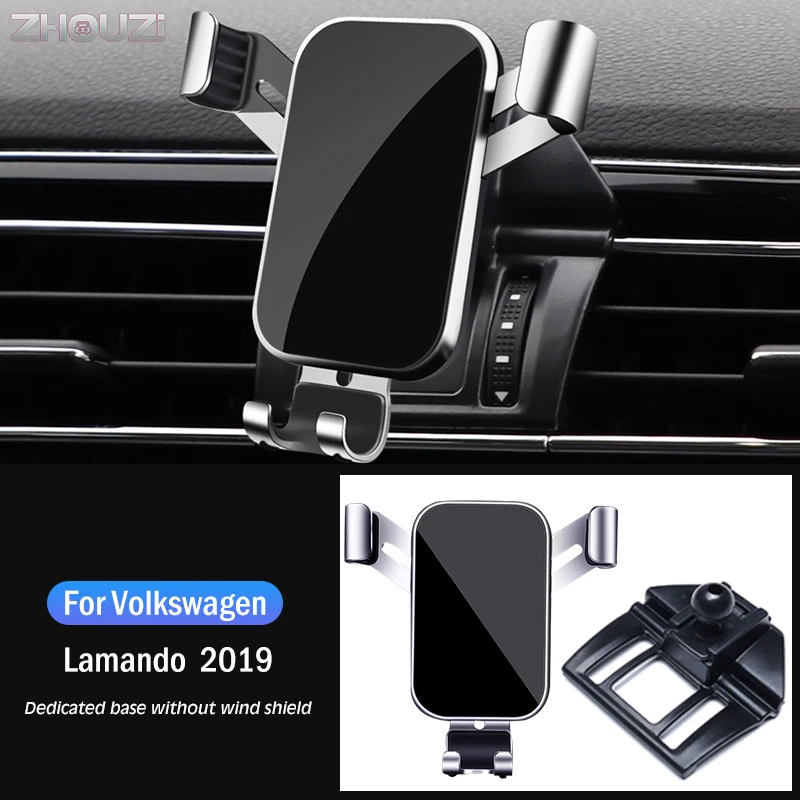 Car Mobile Phone Holder For Volkswagen VW Lamando 2019 Special Mounts GPS Stand Gravity Navigation Bracket Auto Accessories