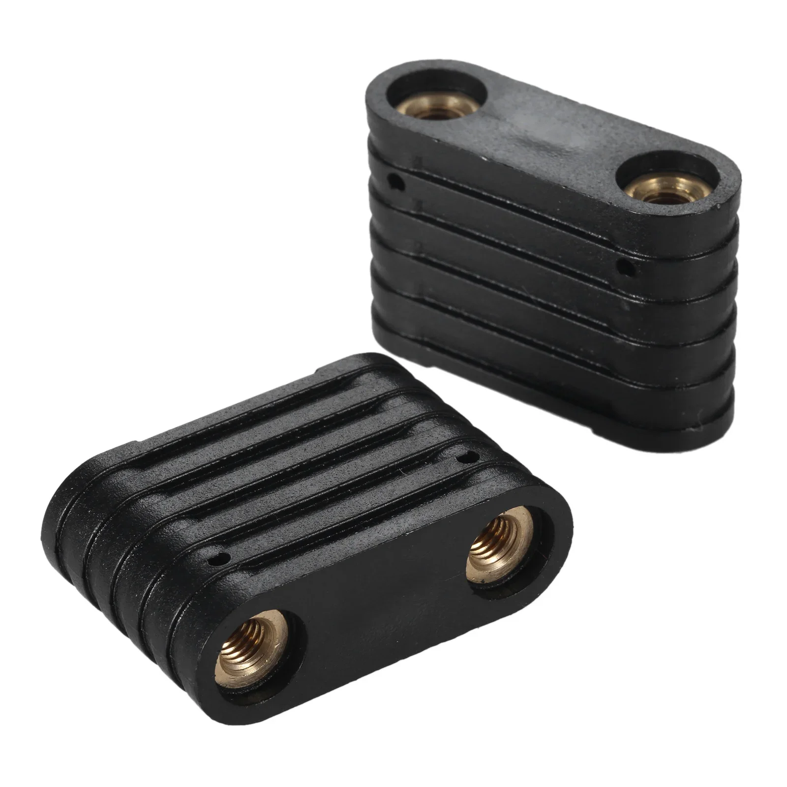 

1/2Pcs Surfboard Footstrap Insert with 2 Holes Plastic Black Windsurfing Board Footstrap Replacement Kit Surf Accessories