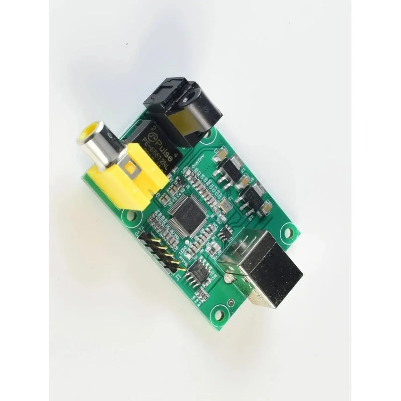 

SA9123L USB Digital Audio Converter SPDIF Optical I2S Output Supports 24BIT 192K for High Fidelity DAC Decoder Equipment