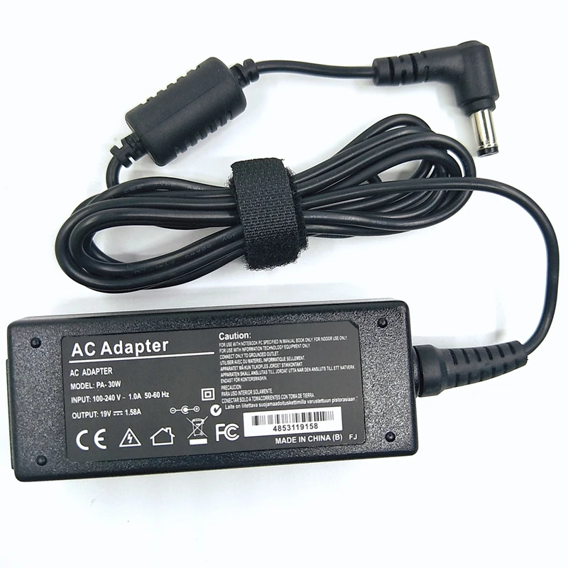 Laptop adapter 19V 1.58A 30W 5.5*1.7mm AC Power Adapter Charger For ACER Aspire One D255 D255E D260 ZG5 ZA3 KAV60 NAV50T D250