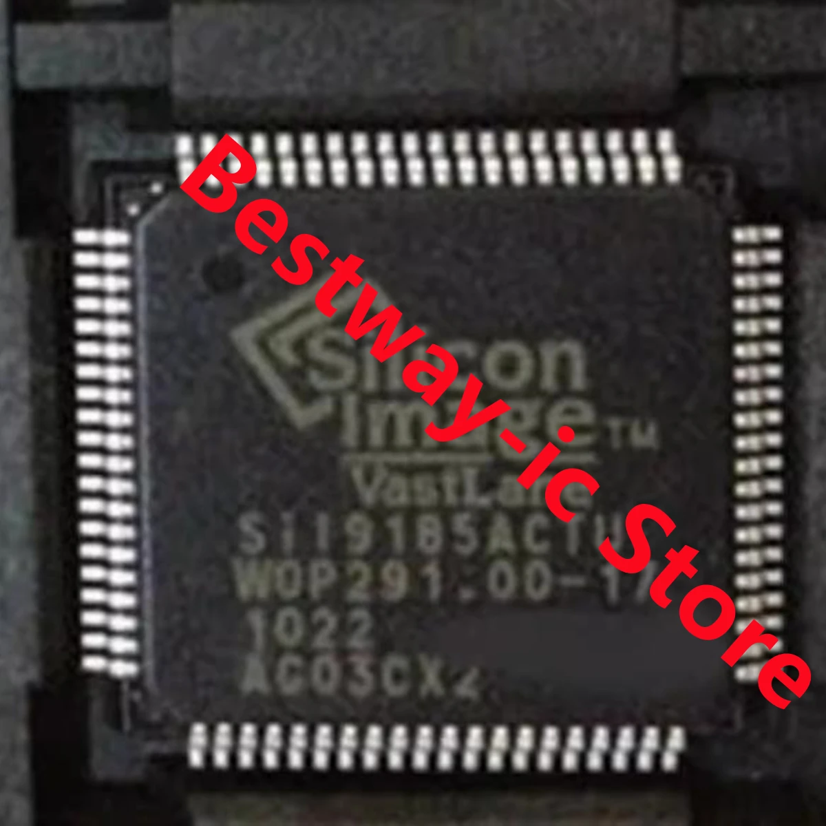 (2piece) New SIL9185ACTU Sil9185ACTU SiI9185ACTU Si19185ACTU QFP-80 IC chip