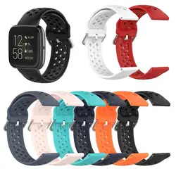 Strap For Fitbit Versa 2 3 4 /Versa Lite Smart Watch Soft Silicone Wrist Band Replacement Bracelet For Fitbit Blaze Sense 2