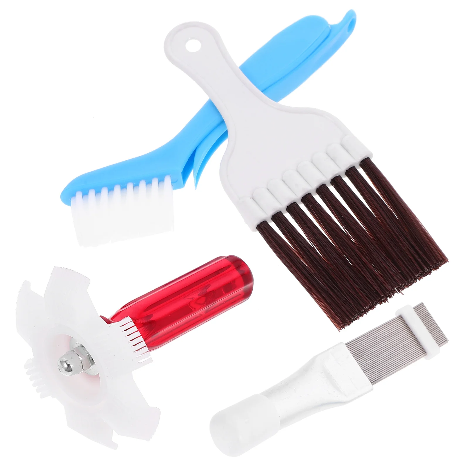 مجموعة واحدة من أدوات تنظيف مكيف الهواء، تمشيط زعانف المبرد، فرشاة من الفولاذ المقاوم للصدأ لزعنفة مكثف فعالة