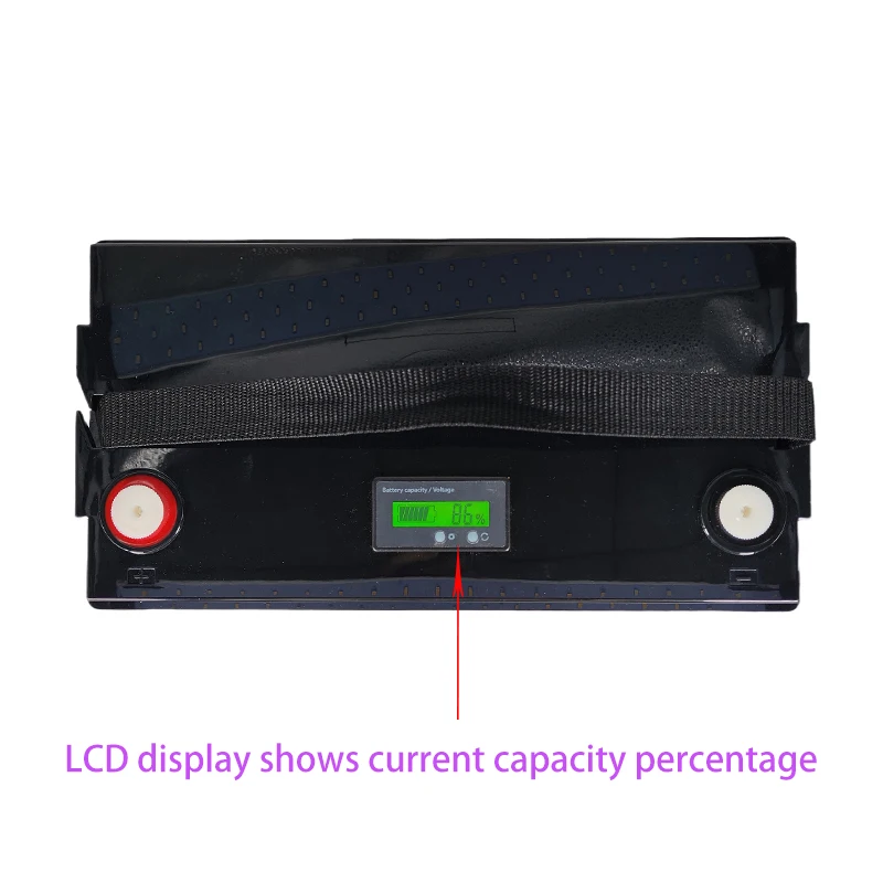 Batteria 12V 180Ah LiFePo4 batterie al litio ferro fosfato BMS integrato per barca solare camper casa motore da traina esente da tasse