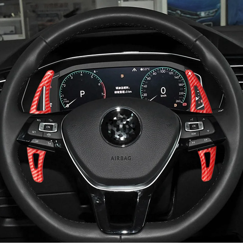 Car Steering Wheel Shift Paddle Extension Shifters For Volkswagen Tiguan MK2 VW Golf 8 MK7.5 Variant Alltrack MK7 T-Cross Passat