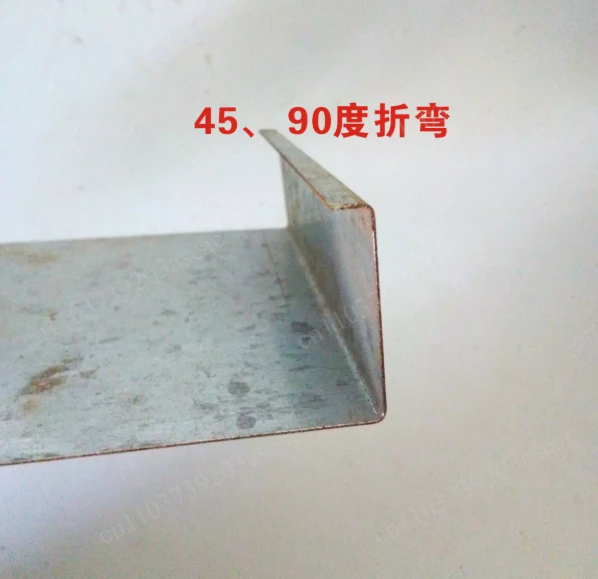 Small Manual Bending Machine DIY Simple Stainless Steel Sheet Iron Plate Circular Steel Dual Purpose Bending Machine 140 Type