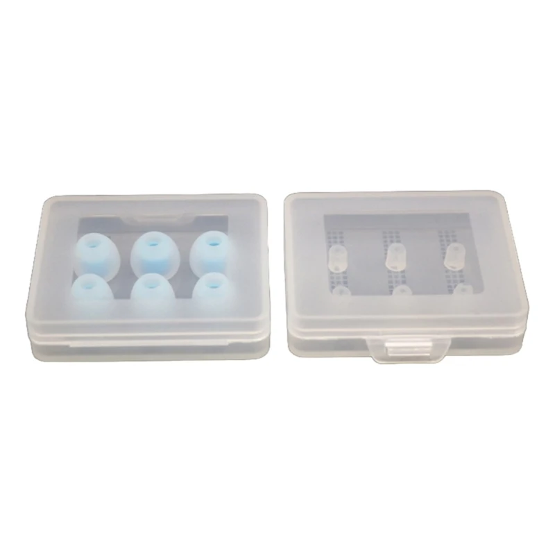 Чехол-держатель для ушных вкладышей с прозрачным внешним видом для удобного хранения идентификационных данных