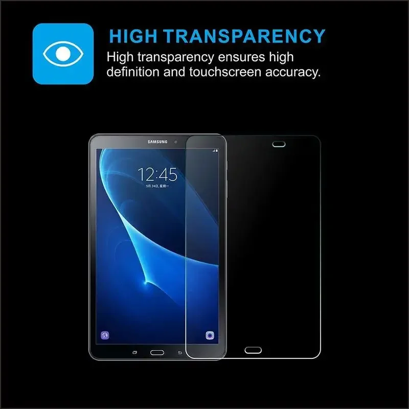 Tempered Glass For Samsung Galaxy Tab A 7.0 Tablet Screen Protector A6 2016 T280 T285 8.0 9.7 10.1 T580 T585 T350 T380 T550 P580