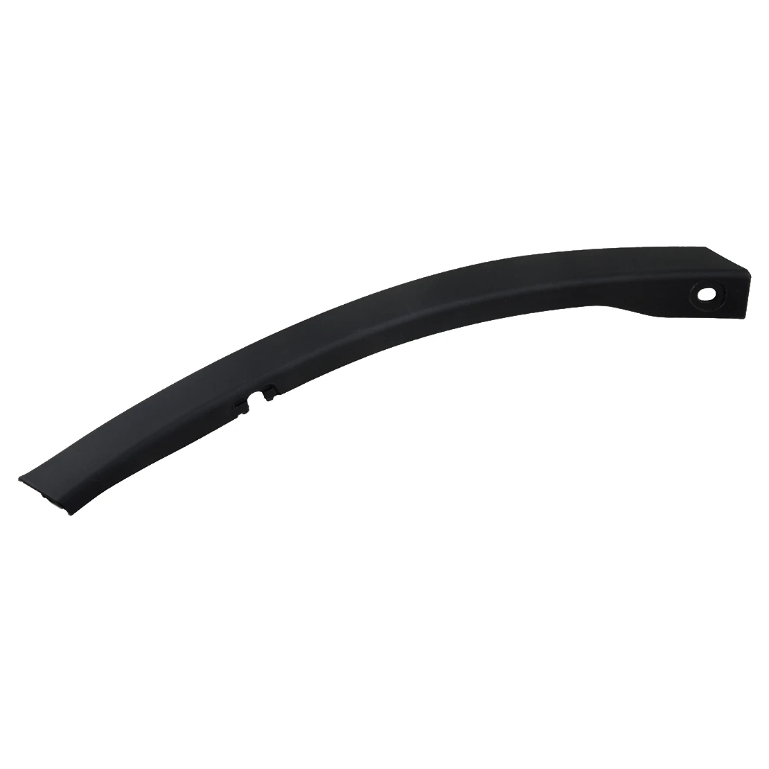 1 Pair Front Bumper Wheel Side Fender Molding Trim Strip Black Plastic Fit for Toyota RAV4 2013 2014 2015 521130R040 521120R040