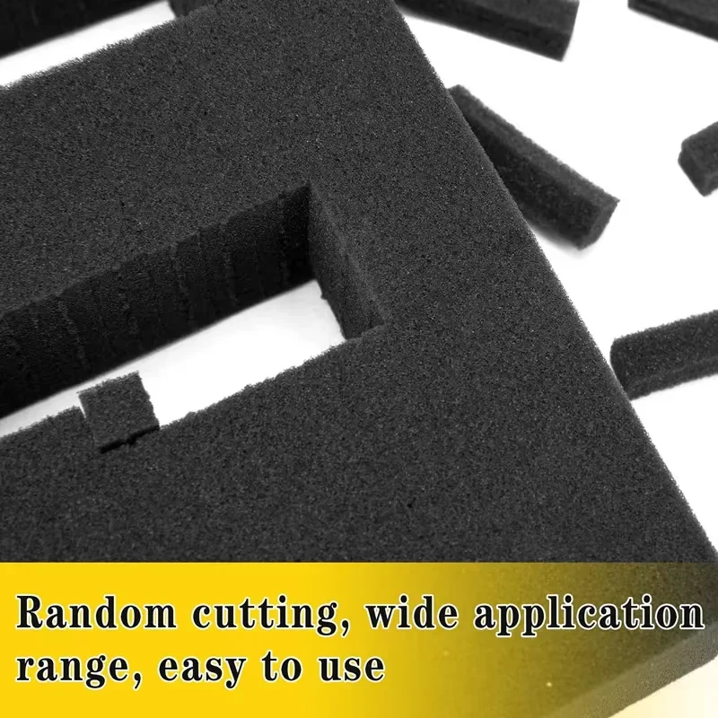 High Density Precorted Toolbox Foam Insert Pre-Cut Pick Apart Foam For Hard Case And Flight Case Pick Pluck Foams Tool Organizer