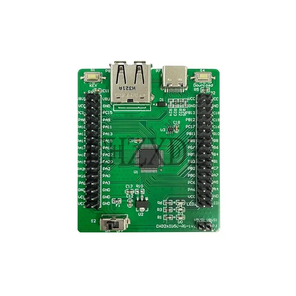 2Pcs/Lot CH32X035 Basic Evaluation Board RISC-V USB PD MCU WCH