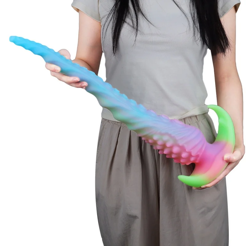 Enorme Tentakels Anale Plug Zachte Octopus Siliconen Dildo Vaginale Stimulatie Lange ButtPlug Prostaat Massage Seksspeeltje voor Vrouwen Mannen 18