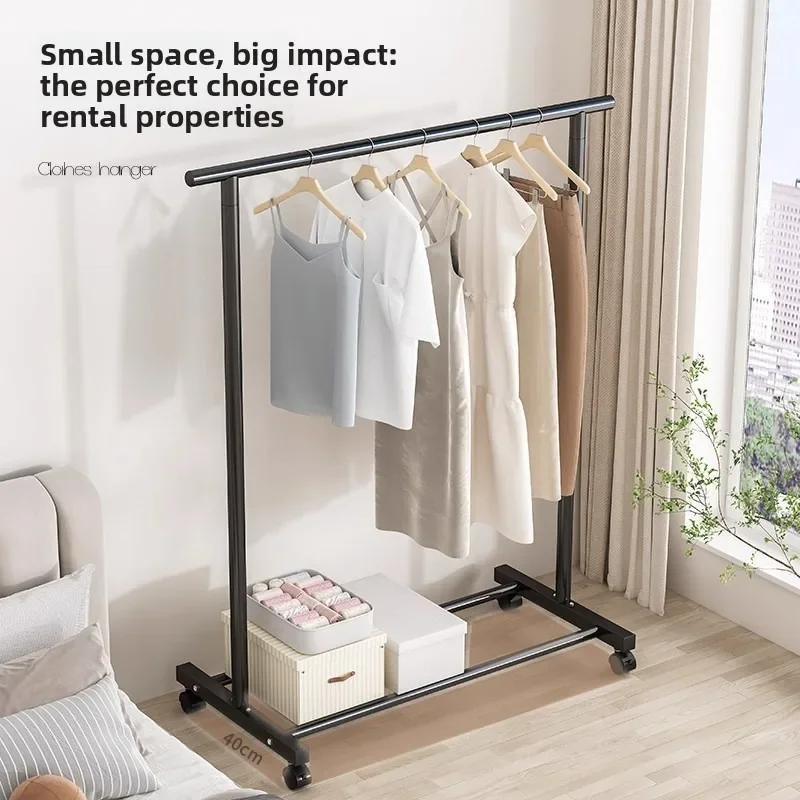 # Freestanding Portable Drying  Balcony Home Bedroom Dorm Clothes Hanger  Stand Clothes Hanger