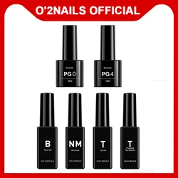 O2nails Print Gel for Nail Printer Special Gel for Nail Printing Base Coat Top Coat NM Liquid Peel Off Tape