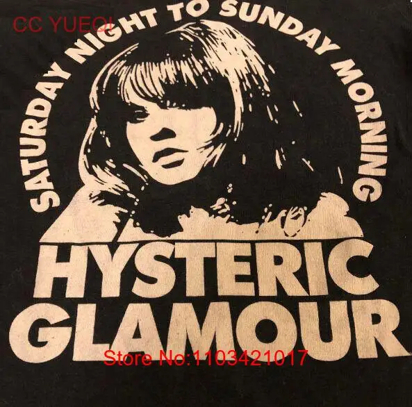 Hysteric Glamour Shirt, Hysteric Glamour Black T-shirt Unisex S-5XL VN3743