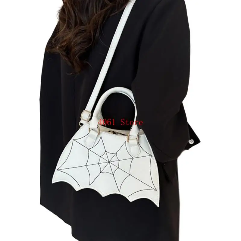 

Fashion Bat Shoulder Bag Simple Leathers Commuters Tote Bag Handbag