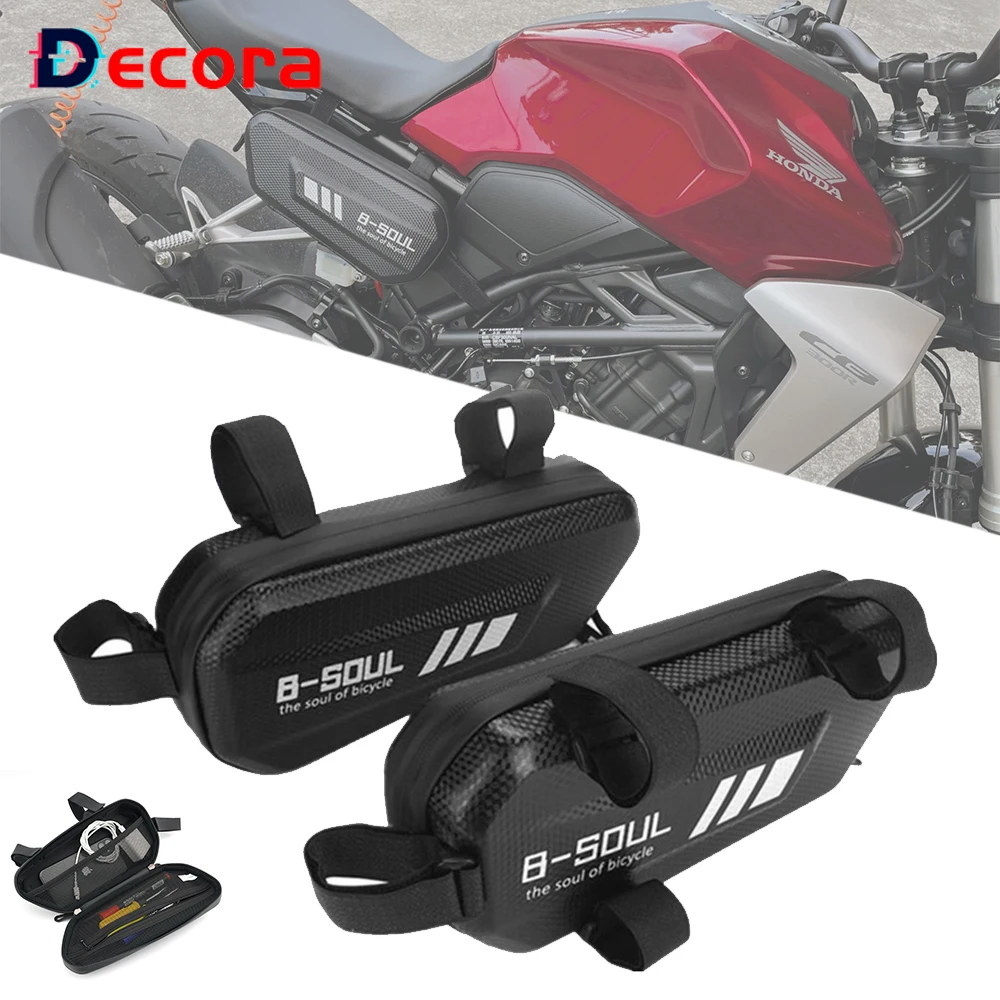 For Honda Africa Twin CRF1000 CRF1000L CRF1100 XRV 750 XRV750 CRF 1000 1000L 1100/L Motorcycle Waterproof Tool Triangle Side Bag