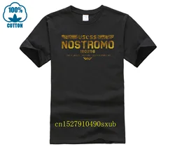 Uscss Nostromo 180286 t-Shirt uomo Prometheus Alien Weyland Yutani t-Shirt stampata t-Shirt estiva per adulti t-Shirt, taglie forti