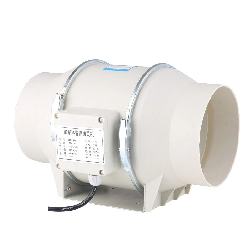 

Канальный вентилятор 6 дюймов 8 дюймов 4 дюйма Прочный вентилятор для кухни Вытяжка для ванной комнаты Вытяжной вентилятор Бесшумный вытяжной вентилятор