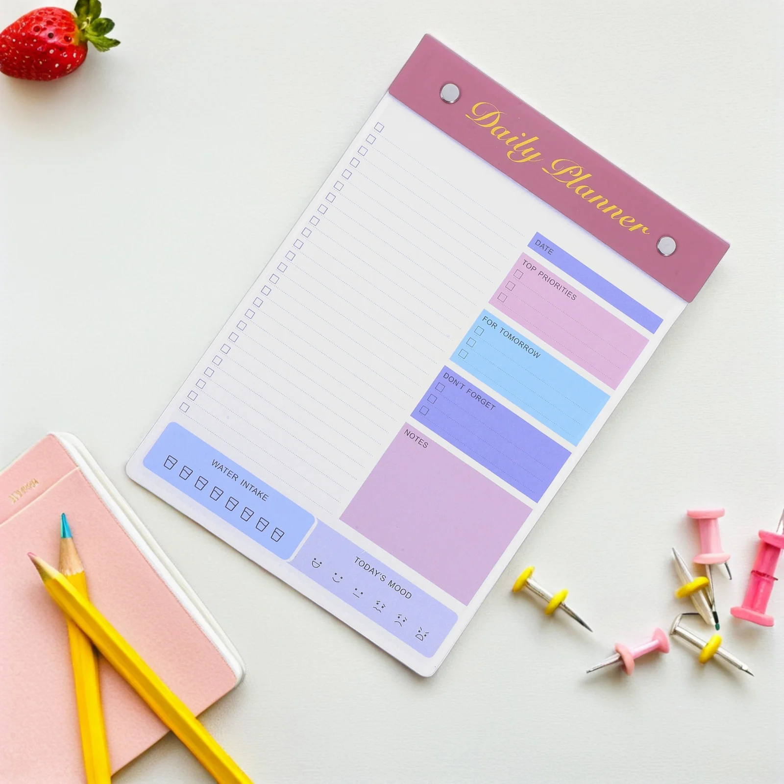 

Creative Minimalist Notepad Schedule Book Large Capacity Tear Off Pages Study Supplies Work Planner Cute Notebooks Robust Paper