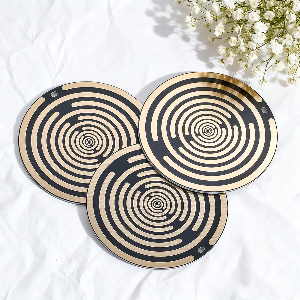 Polarization Energy Disk MWO Disk Multi-Wave Oscillator Double Sided Antenna Lakhovsky Balance Energy Disc Meditation Pendant