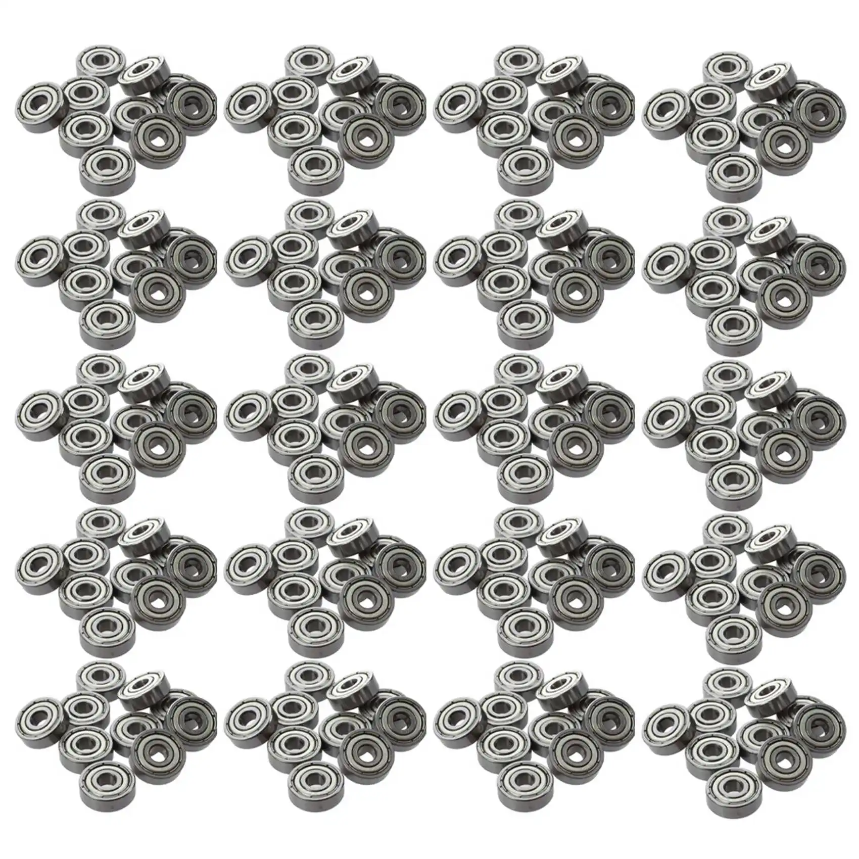 [Superx&KND]200 Pcs 625ZZ 5Mm X 16Mm X 5Mm Shielded Deep Groove Radial Ball Bearing