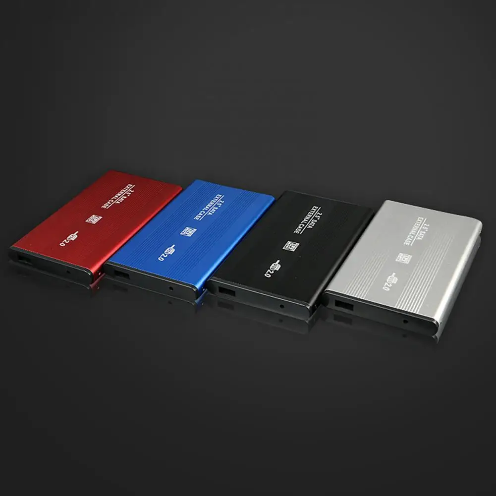 Useful Hard Disk Shell Lightweight Fine Workmanship Aluminium Alloy Hard Disk Case Scratch Resistant