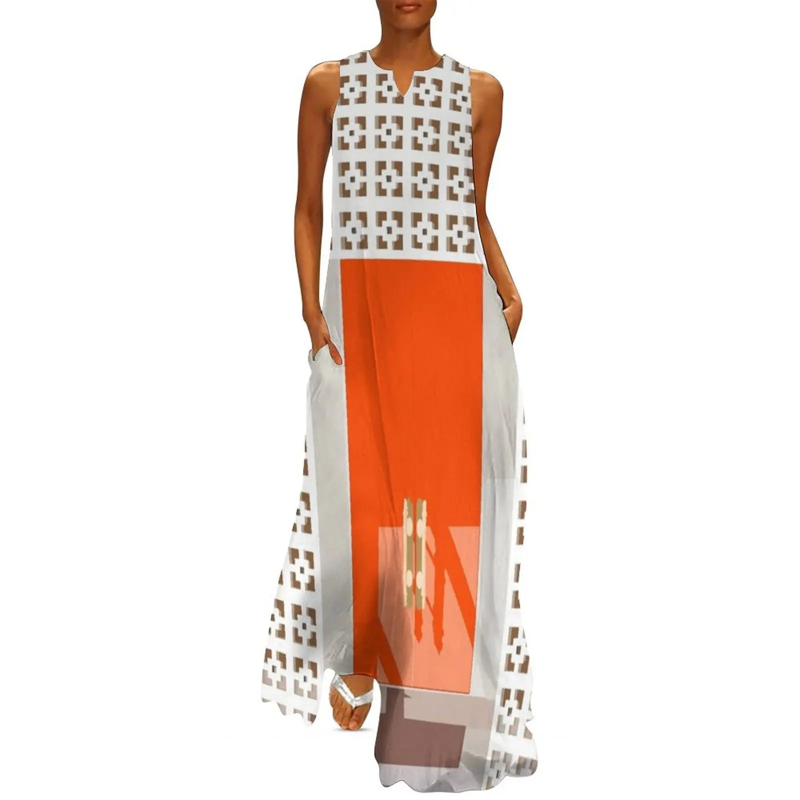 

Palm Springs Orange Door Long Dress dresses summer woman 2025 Women dresses summer Dress