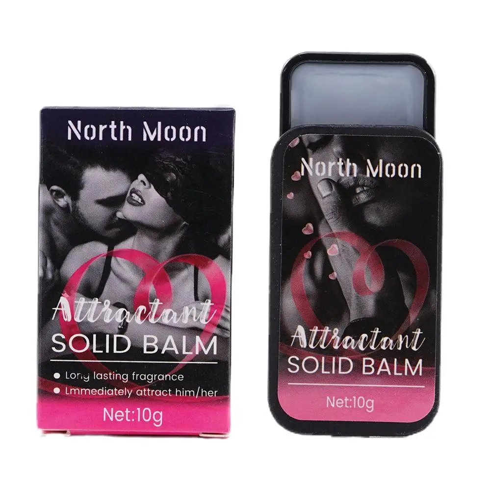 10g Pheromone Ointment Female Body Solid Perfume Sex Boy Attract Flirting Water Men Lubricant Perfume X1F8