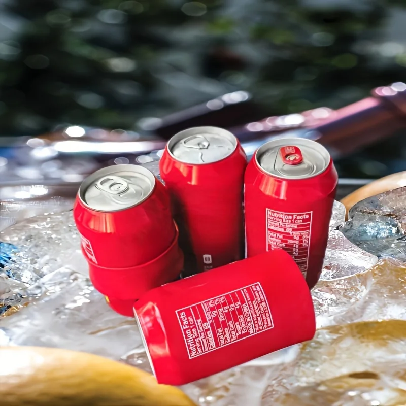 

1Suitable for12Ounce Soda Can Silicone Lid - Durable and Flexible