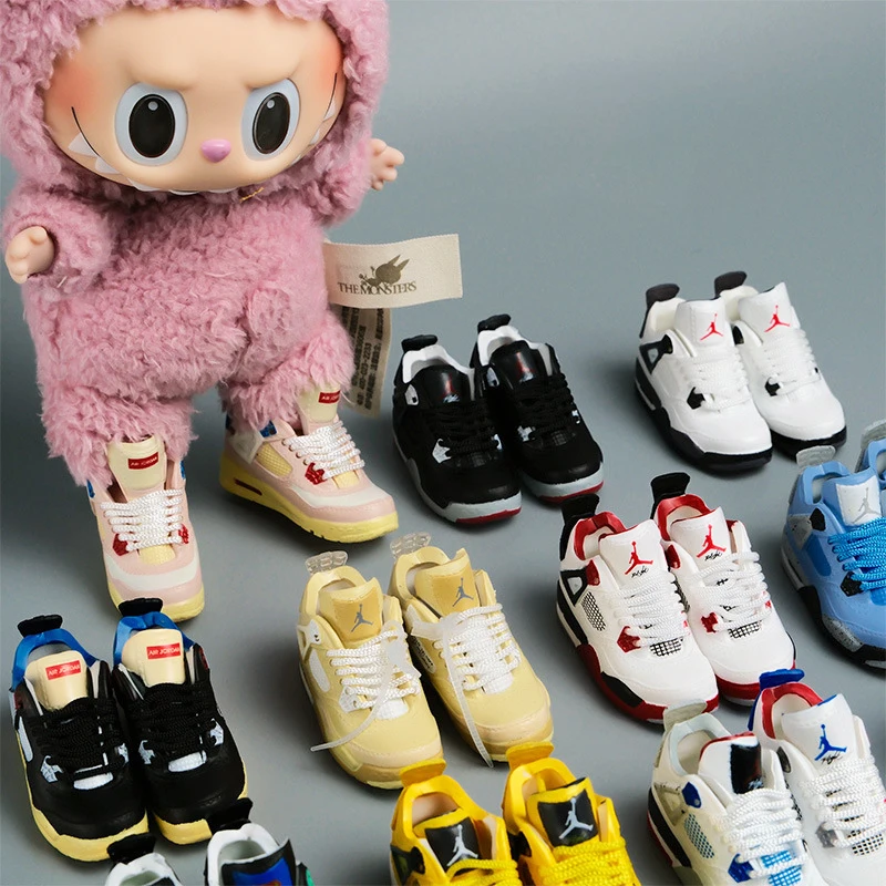 

Hot 42 Style Suitable for Doll Shoes Model 5cm Vinyl Toy Figure Sneakers Sports Shoes Casual Shoes Model Figure