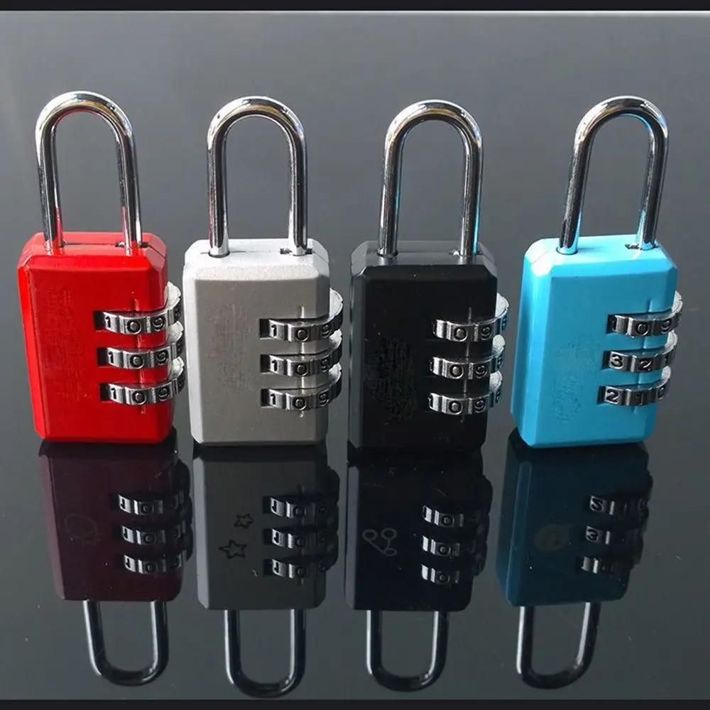 

Portable Zinc Alloy Code Number 4 Bit Digit Suitcase Password Lock Padlock Code Lock Lock