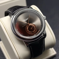 Top Brand Man Wristwatch Luxury Business Waterproof Men Watch 2025 New For Men Quartz Clock Leather Men's Watches reloj Handsome