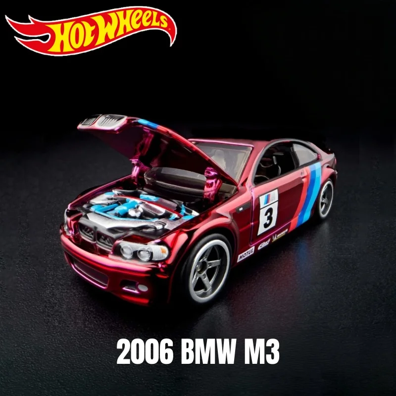 

New Genuine Hot Wheels Rlc 1/64 Bmw M3 E46 Simulation Model Toy Car Holiday Gifts Collectibles Desktop Ornament In Stock ﻿ ﻿ ﻿