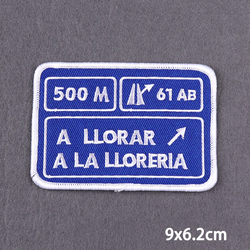 Schwarzer Aufnäher mit Slogan zum Aufbügeln für Kleidung, DIY-Stickerei-Applikation, Bügelbare Aufnäher, DIY-Bügelsticker, Abzeichen – Detail 28