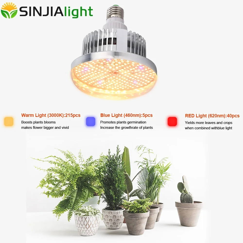 150W LED Grow Light Full Spectrum Phytolamp for Plants E27 Plant Lamp Fitolamp For Growbox Indoor Seedlings Flower Fitolamp