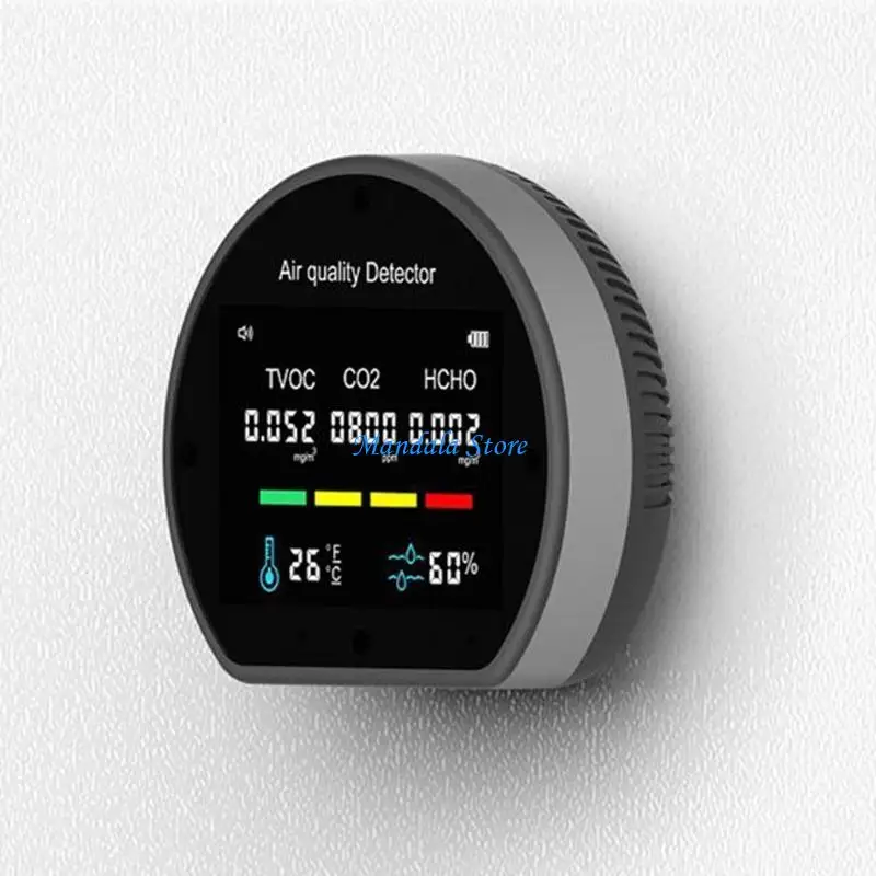 

U2JC CO2 Meter TVOC HCHO Temperature Humidity Tester Air Quality Moni