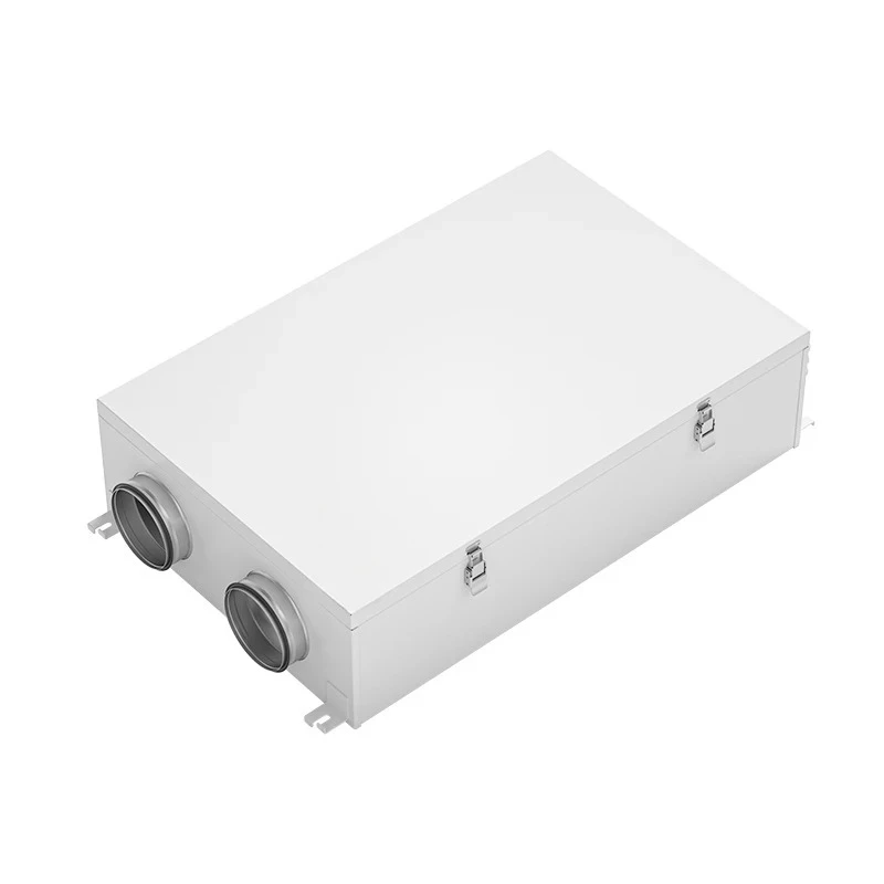 NEW DESIGN E-VIPO HRV Ventilation Residential House ERV Ventilation Double Flux Ceiling Mounted Home Ventilation System