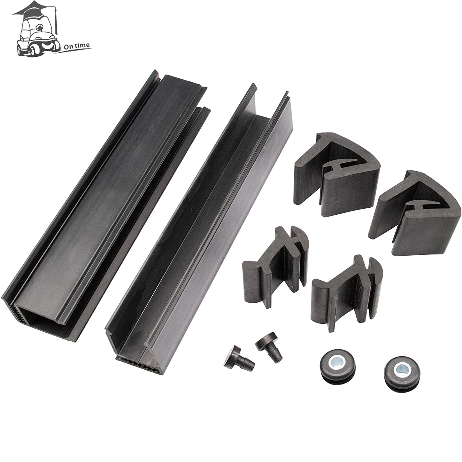 Kits de Clip de goma para parabrisas de carrito de Golf para EZGO RXV 2008-UP OEM 603198 603201 603852 604116 604115