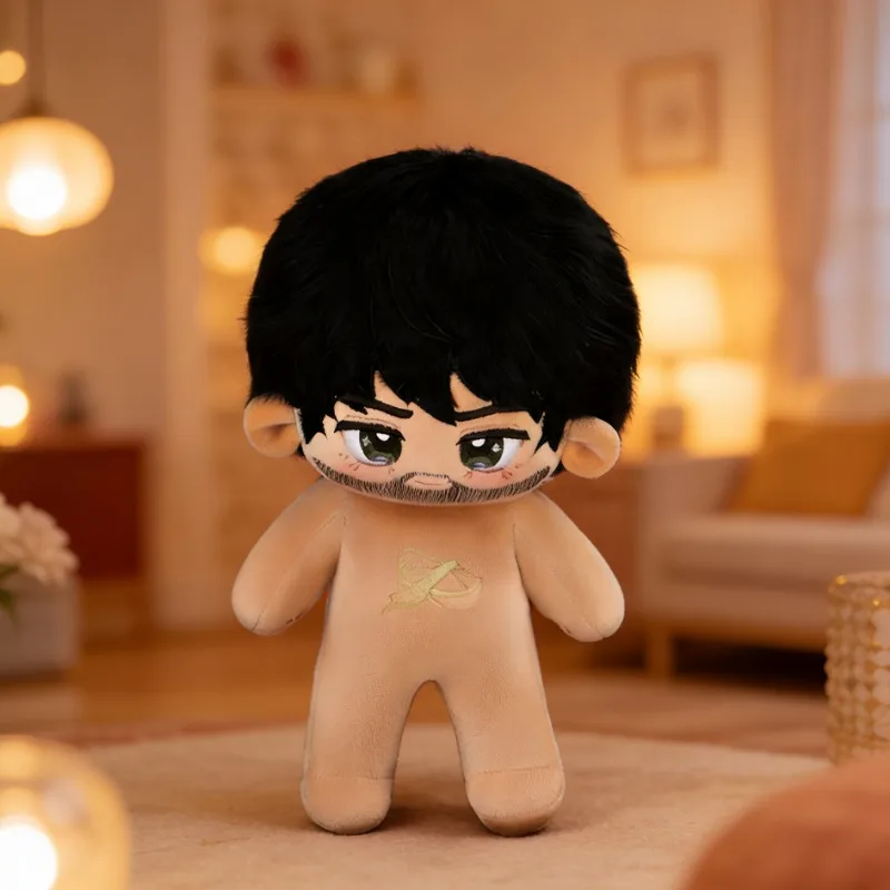 Gefüllte 20cm Baldur's Gate 3 Gortash Plüschpuppe zum Anziehen aus Baumwolle für Kinder und Erwachsene, Niedliche Spielzeuge für Cartoon-Fans, Sammlerstück, Cosplay