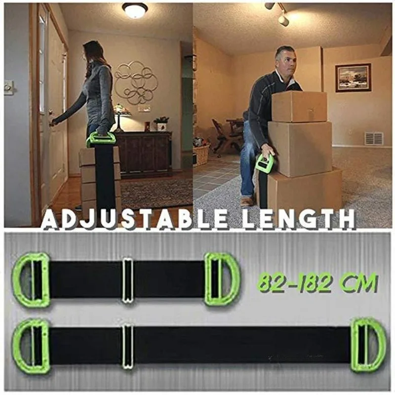 توفير العمالة قابل للتعديل رفع حزام متحرك الأثاث حزام النقل الكتف الأشرطة لصناديق وأدوات Meubel