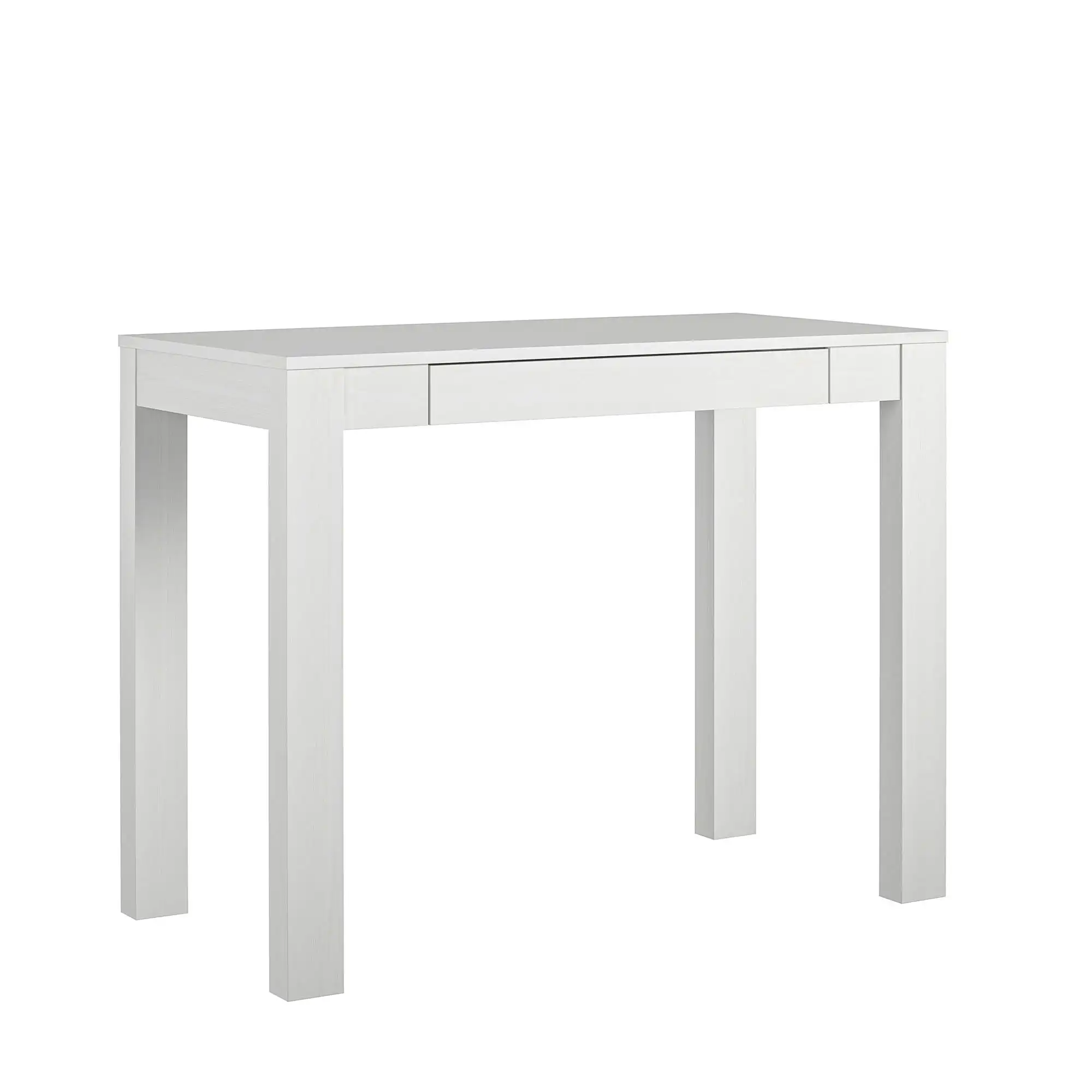 Parsons-Bureau minimaliste, blanc