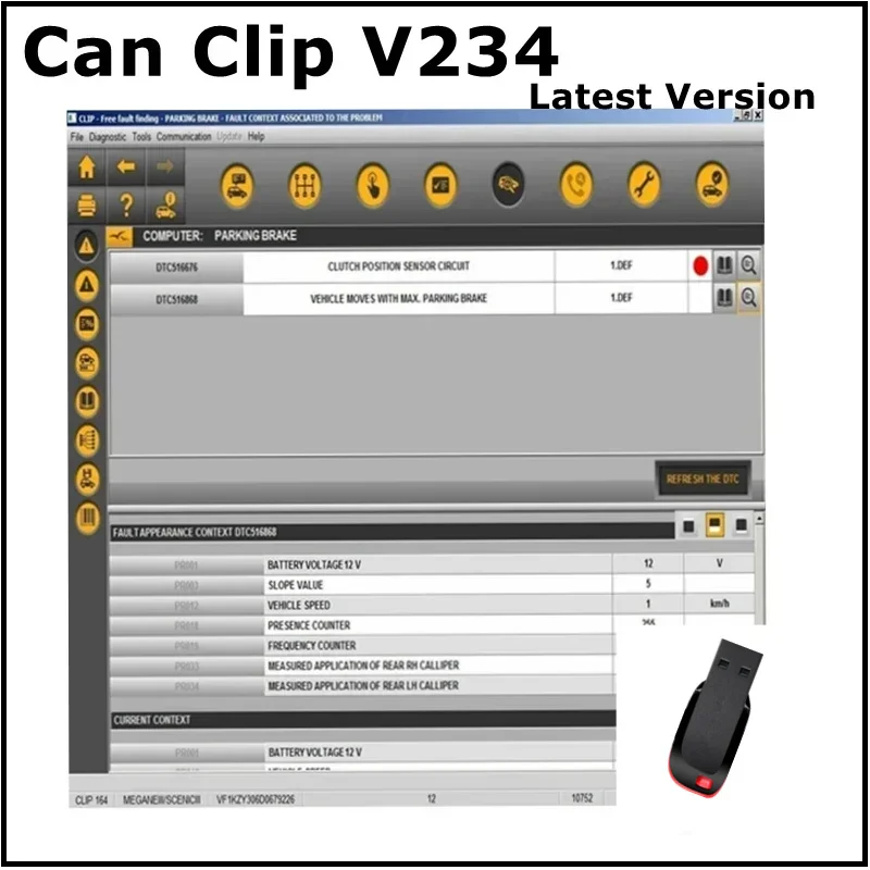 

2024 Can Clip V234 Latest Software For Renault Can Clip OBD2 Diagnostic software+Reprog V191+Dialogys V4.72 Auto Repair Software