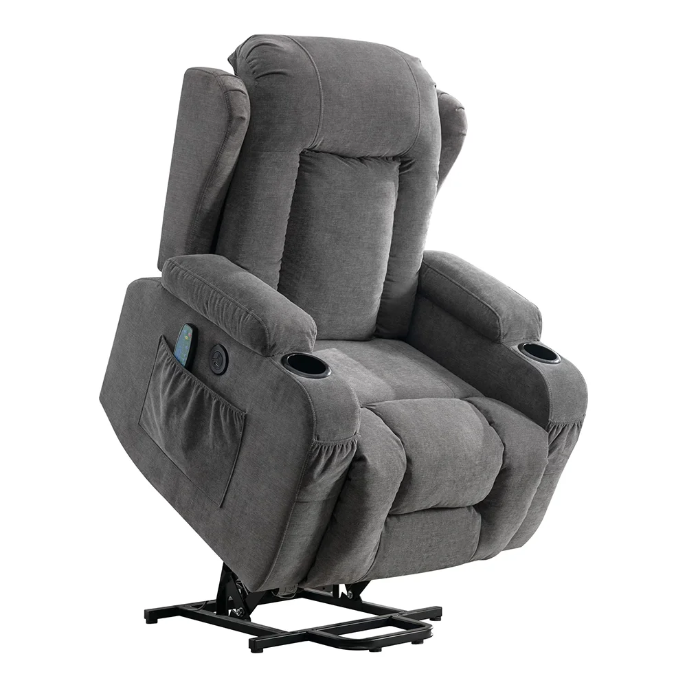 Power Lift Recliner Chair Recliners for Elderly with Heat and Massage Recliner Chair for Living Room with Infinite Position