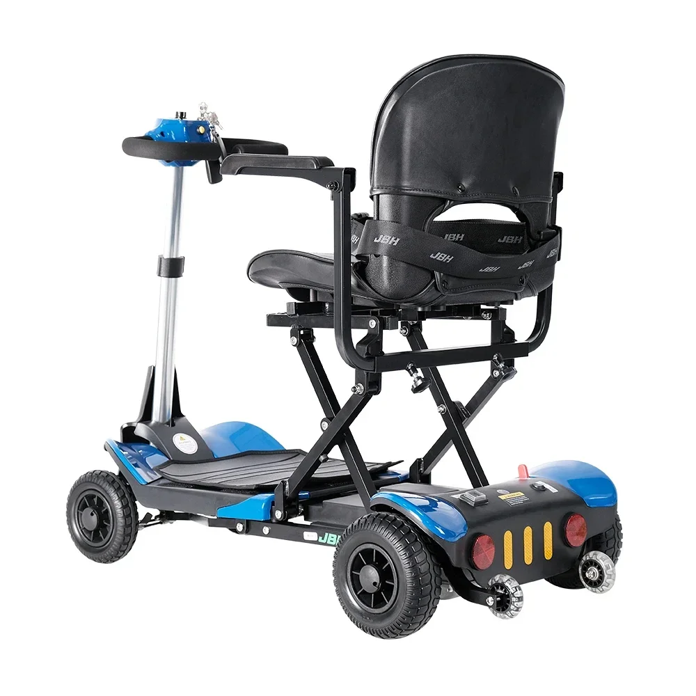 

best selling products 2024 JBH FDB01 Automatic folding 4 wheel electric mobility scooter for handicap disabled