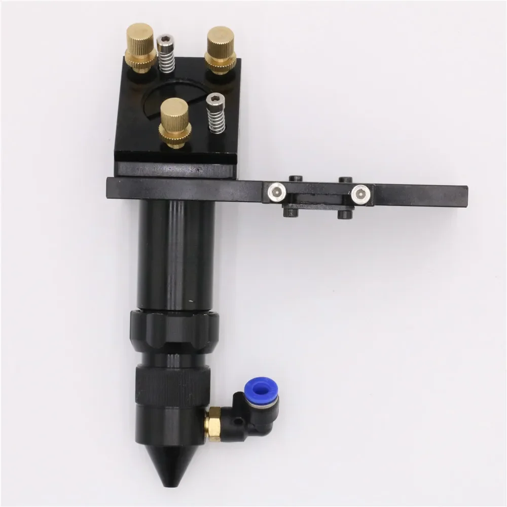 HAOJIAYI CO2 Laser Head for Focus Lens Dia.18 19 20 FL. 38.1 50.8 63.5 75 101.6 127mm & Mirror 25mm Mount for Laser Machine